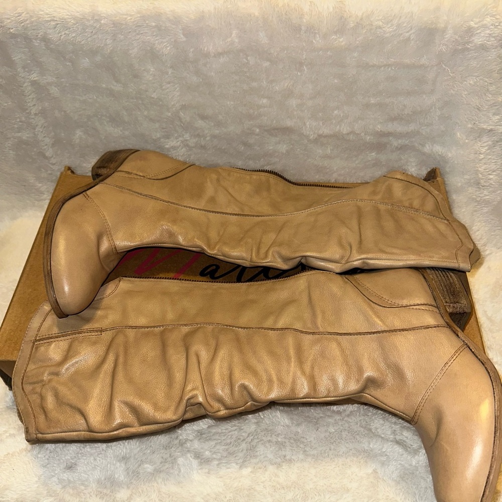 Matisse Tan Leather Women's Boots